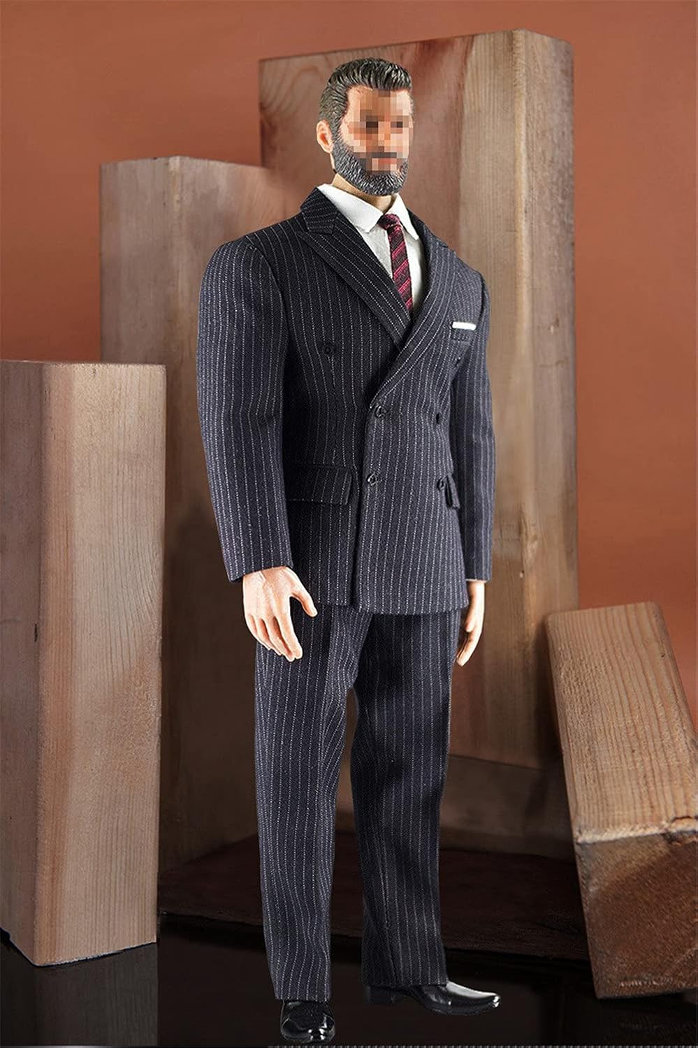 1/6 Scale Coat Shirt Waistcoat Pants Shoes Suit for 12 inch Male Action Figure L35029