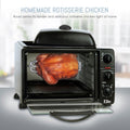 8 Cu Ft. Toaster Oven with Rotisserie and Grill/Griddle Top V25677