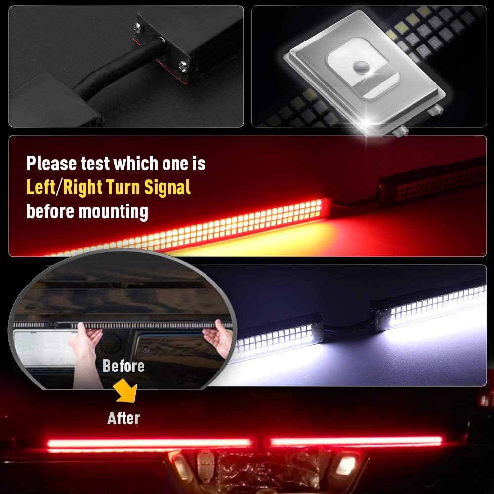 60 inch Waterproof Triple Tailgate Light Bar N764074