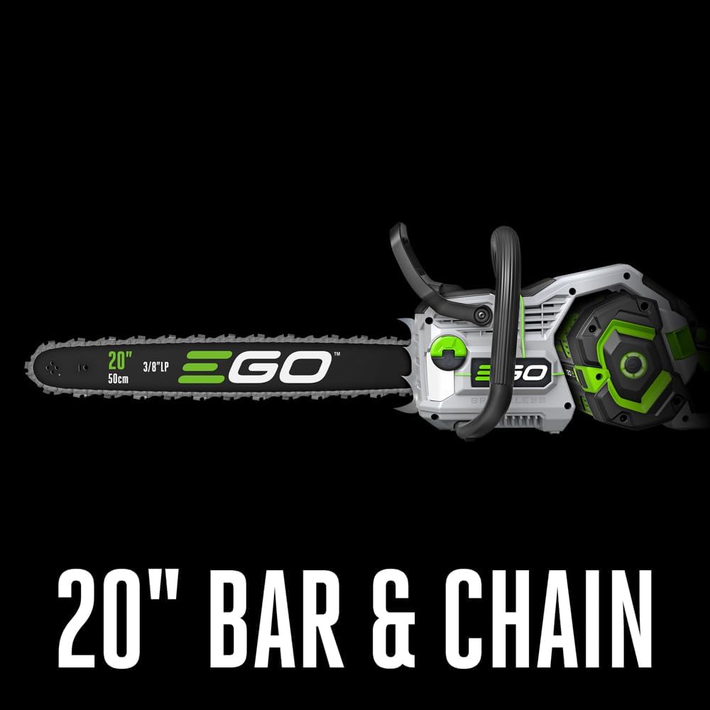 56-Volt Lithium-ion Cordless Chainsaw with 6Ah Battery S9371