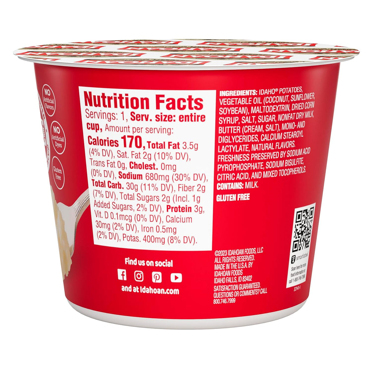 Buttery Homestyle Mashed Potatoes, 1.5 oz Q567