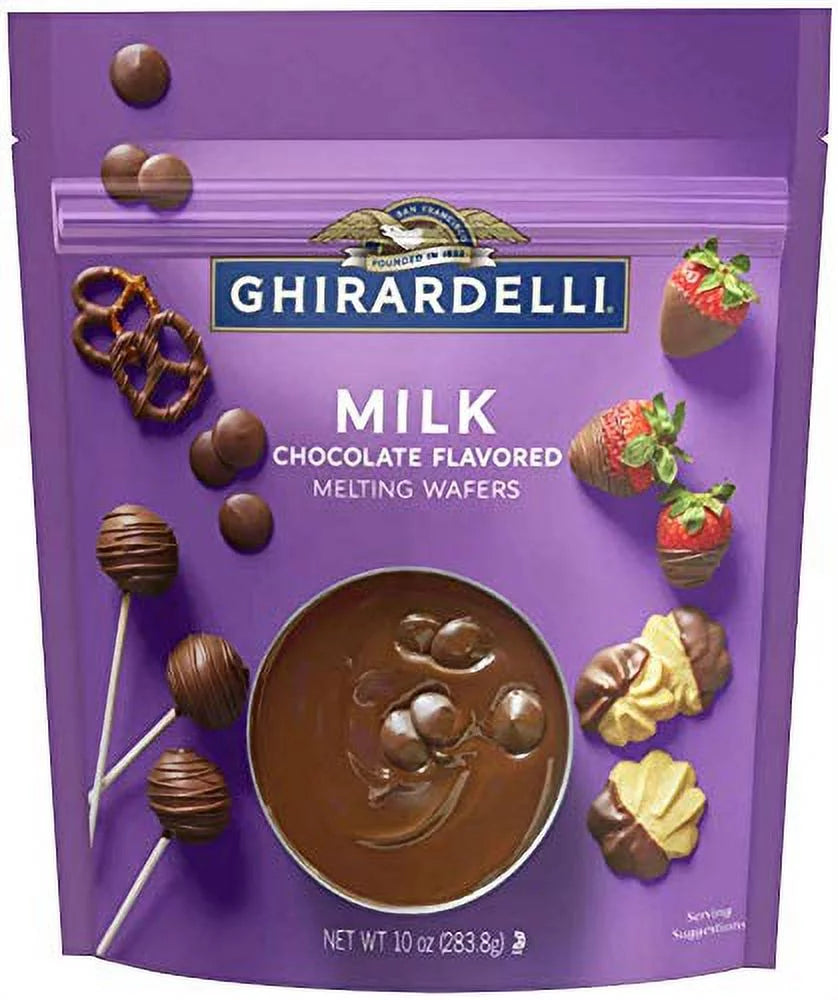 Milk Chocolate, Dark Chocolate, White Chocolate, Set of 3-10oz each B8355