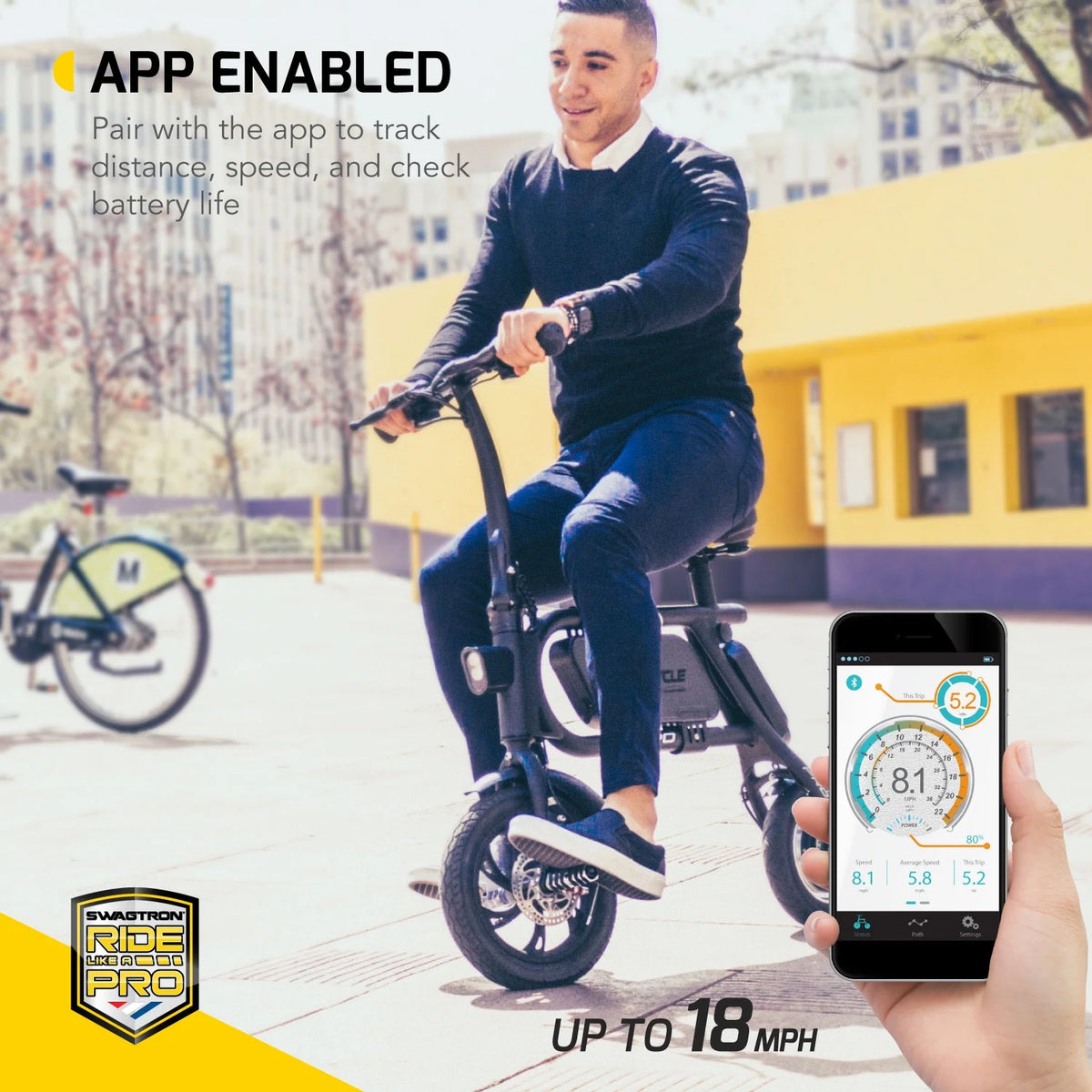 Pedal-Free Electric Scooter M783