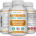 Nattokinase Supplement 4000 FU Per Serving 60 Caps M6826