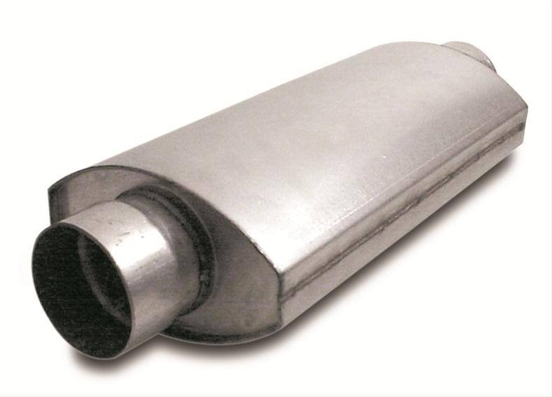 Oval Split Flow Mufflers, 3-1/2 inch X313583