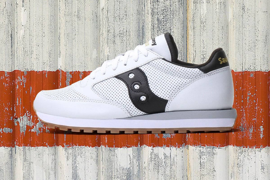 White Black Saucony Jazz Sneakers A67946