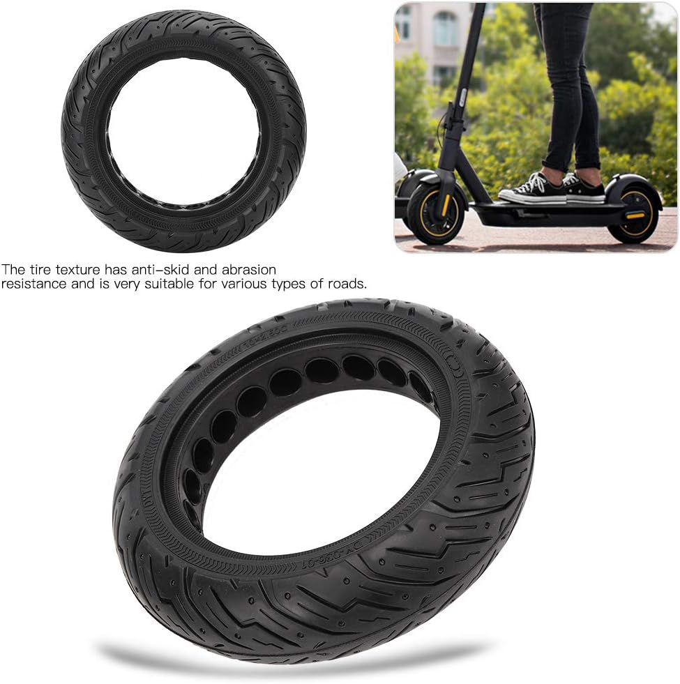 Solid Rubber Tire Replacement for Electric Scooter, Pack of 2 Q141