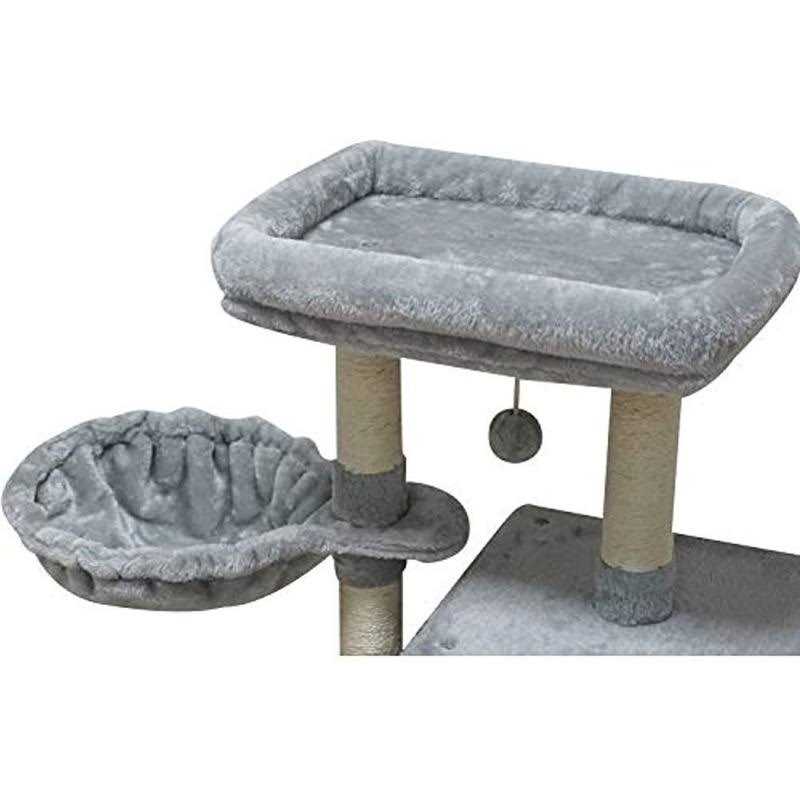 Cute Cat Tree Kitten Cat Tower with Sisal Scratching Posts C368894