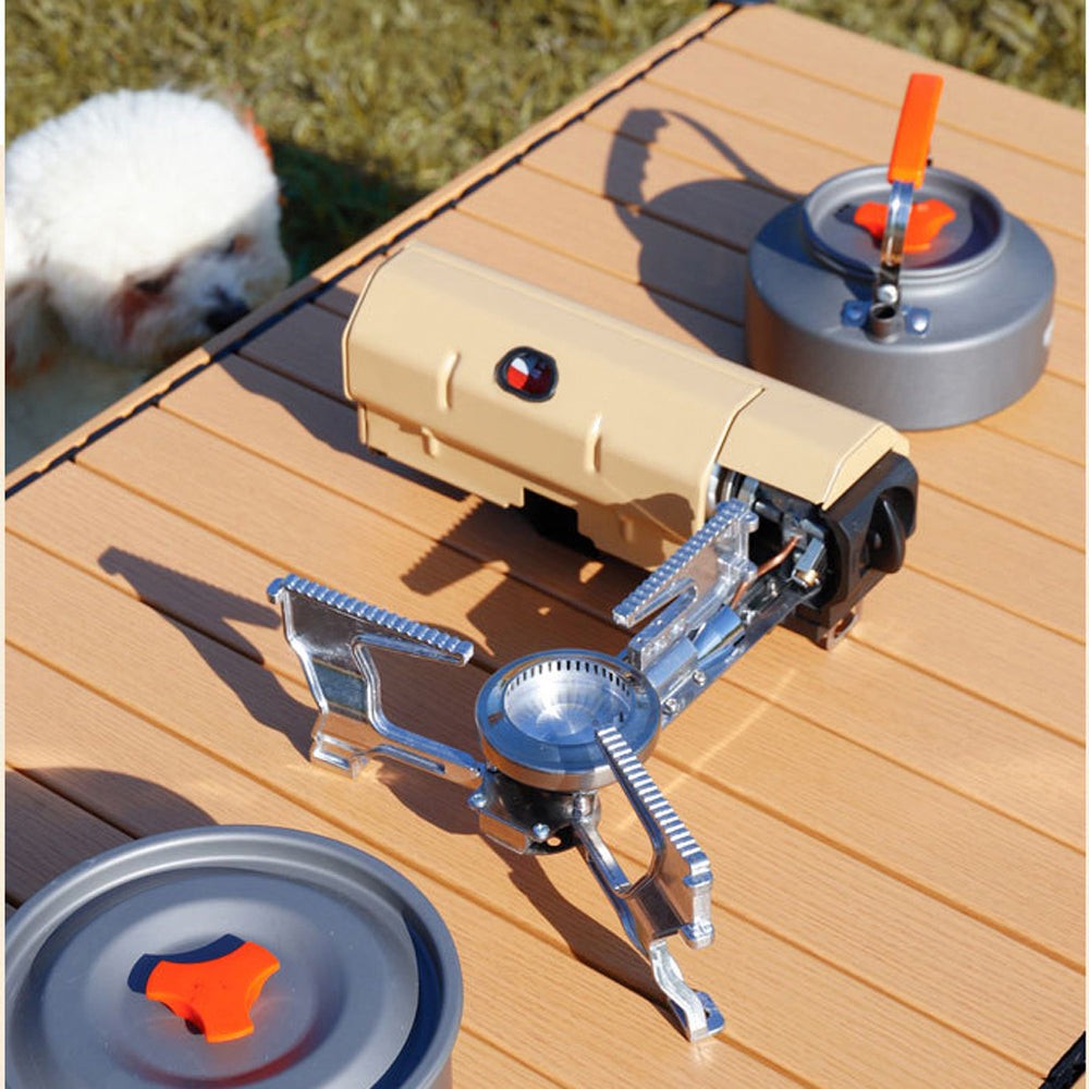 Portable Butane Camping Stove 2600W with Carrying Bag N653