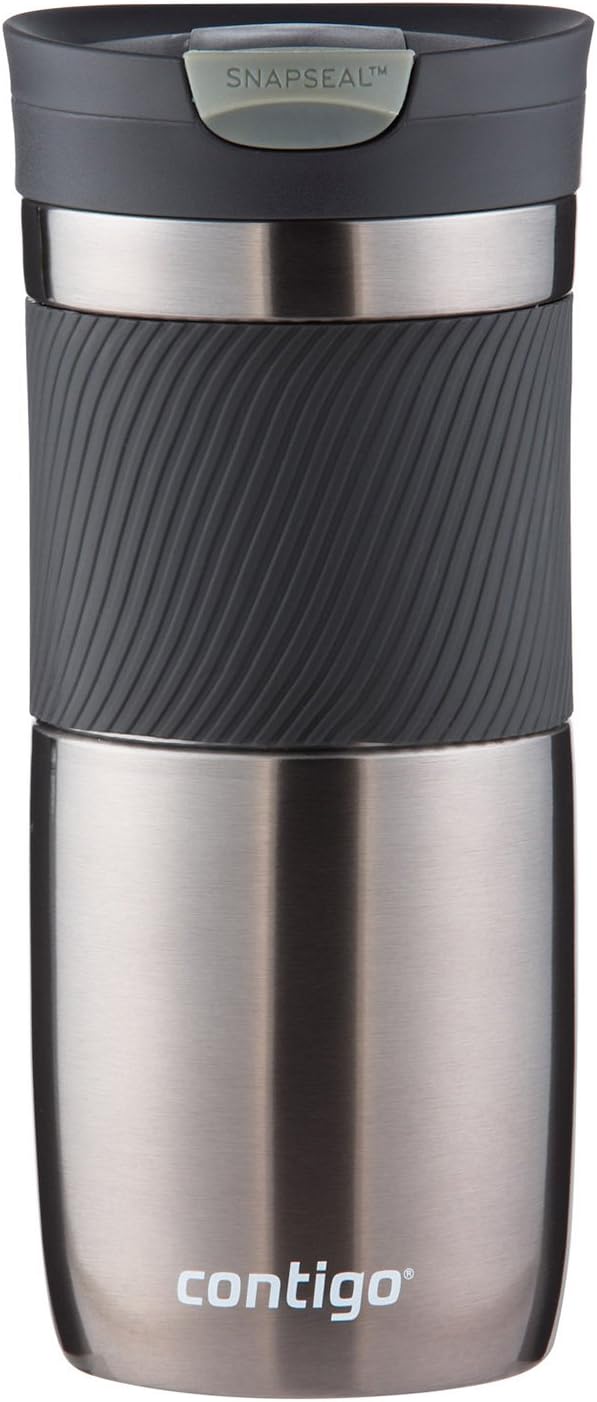 16 Oz Vacuum-Insulated Stainless Steel Travel Mug W198852