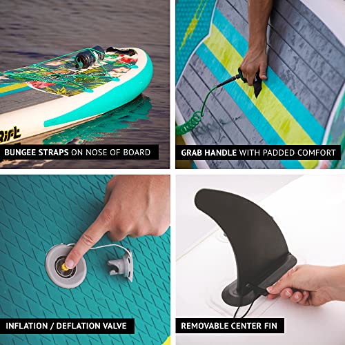Inflatable Stand Up Paddle Board with Pump and Paddle D335