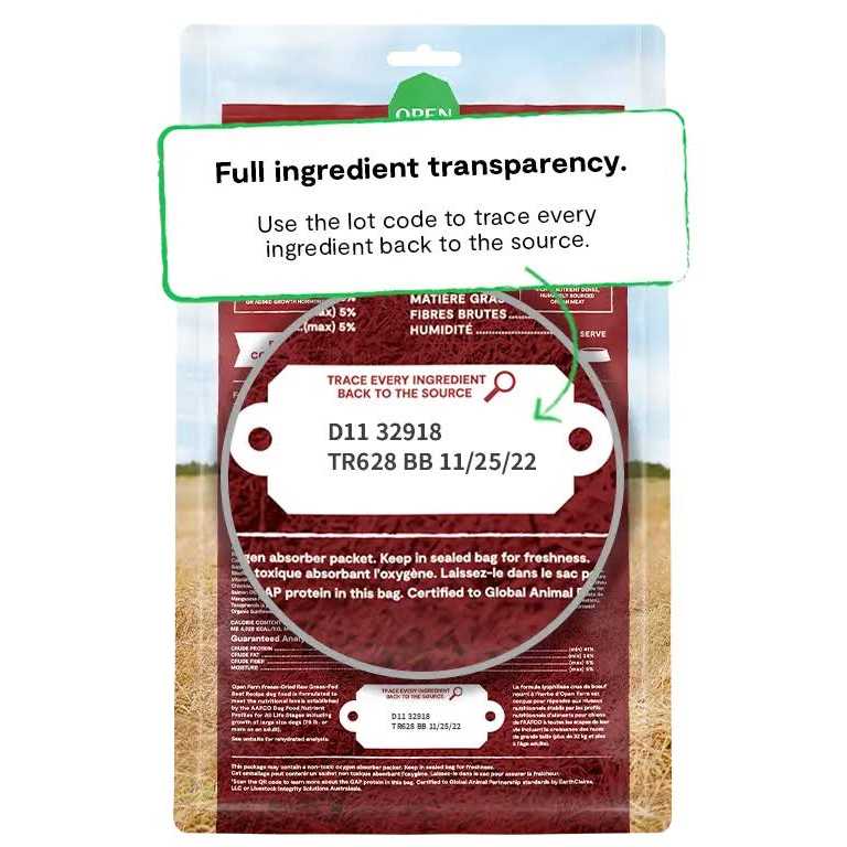 Freeze Dried Raw Dog Food D72307