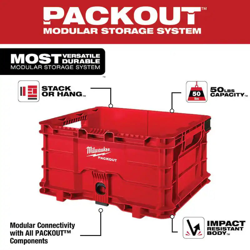 Tool Storage Crate with Mounting Plate M7633