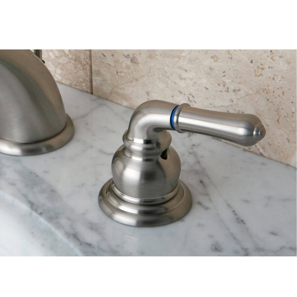 Polished Brass Widespread Lavatory Faucet W583