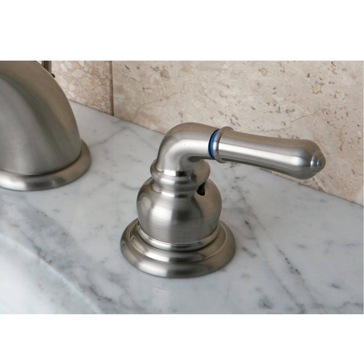 Polished Brass Widespread Lavatory Faucet W583