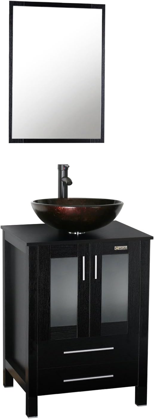 24 Bathroom Vanity Sink Combo Above Counter Vanity Cabinet Z744