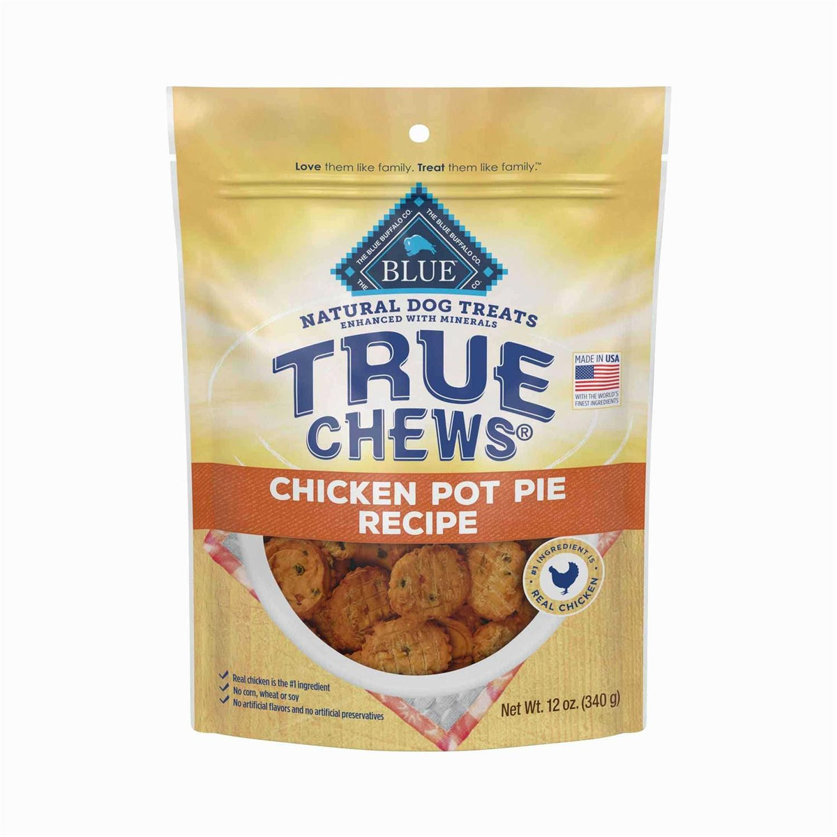 Natural Chicken Pot Pie Dog Treats U1506