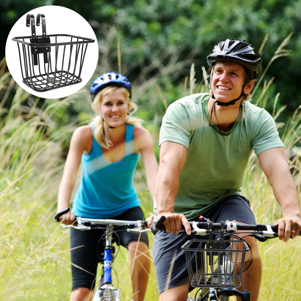 Metal Bike Handlebar Basket N999616