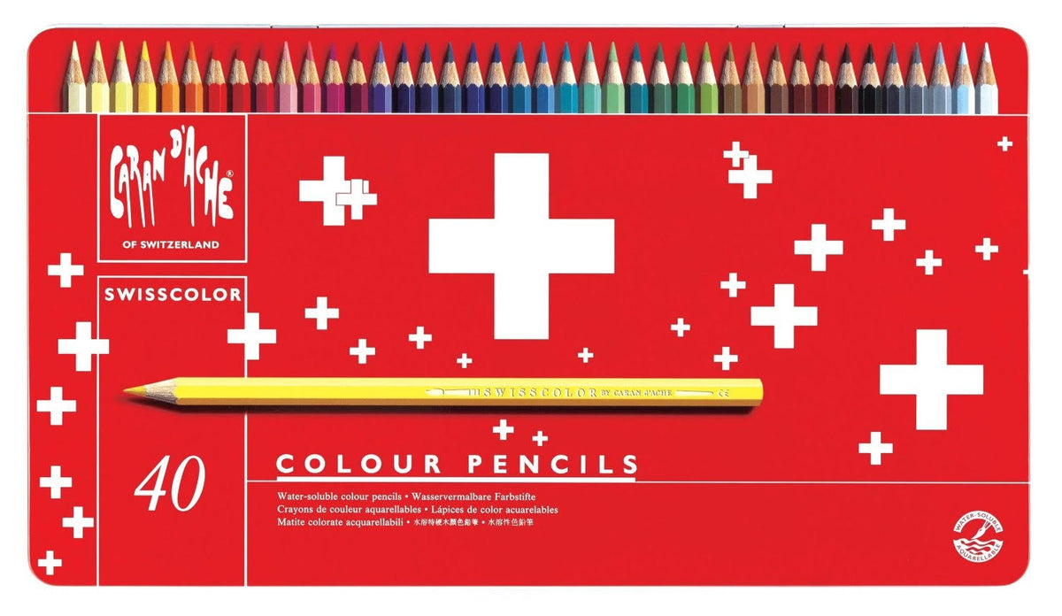 Metal Box Set of 40 Pencils X1973