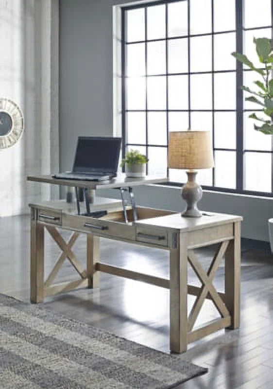 Gray Lift Top Desk B1794