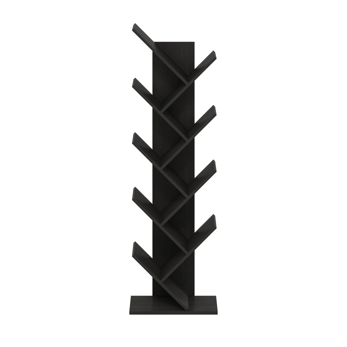 9-Tier Espresso Tree Bookcase Q66612