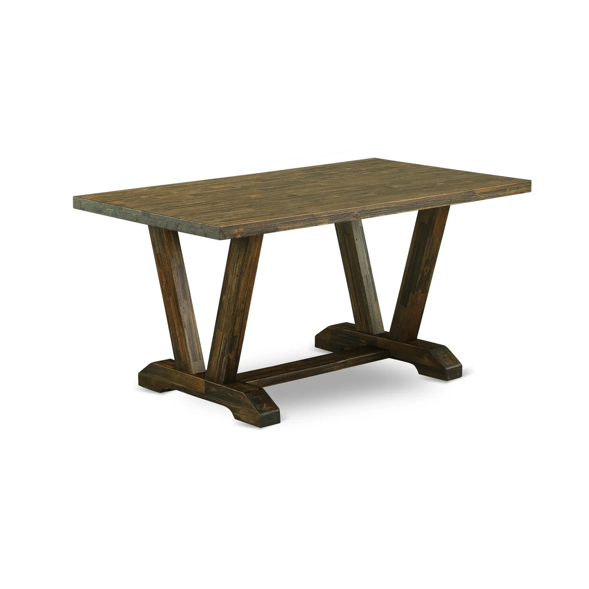 6-Piece Dining Table Set with Bench W3287