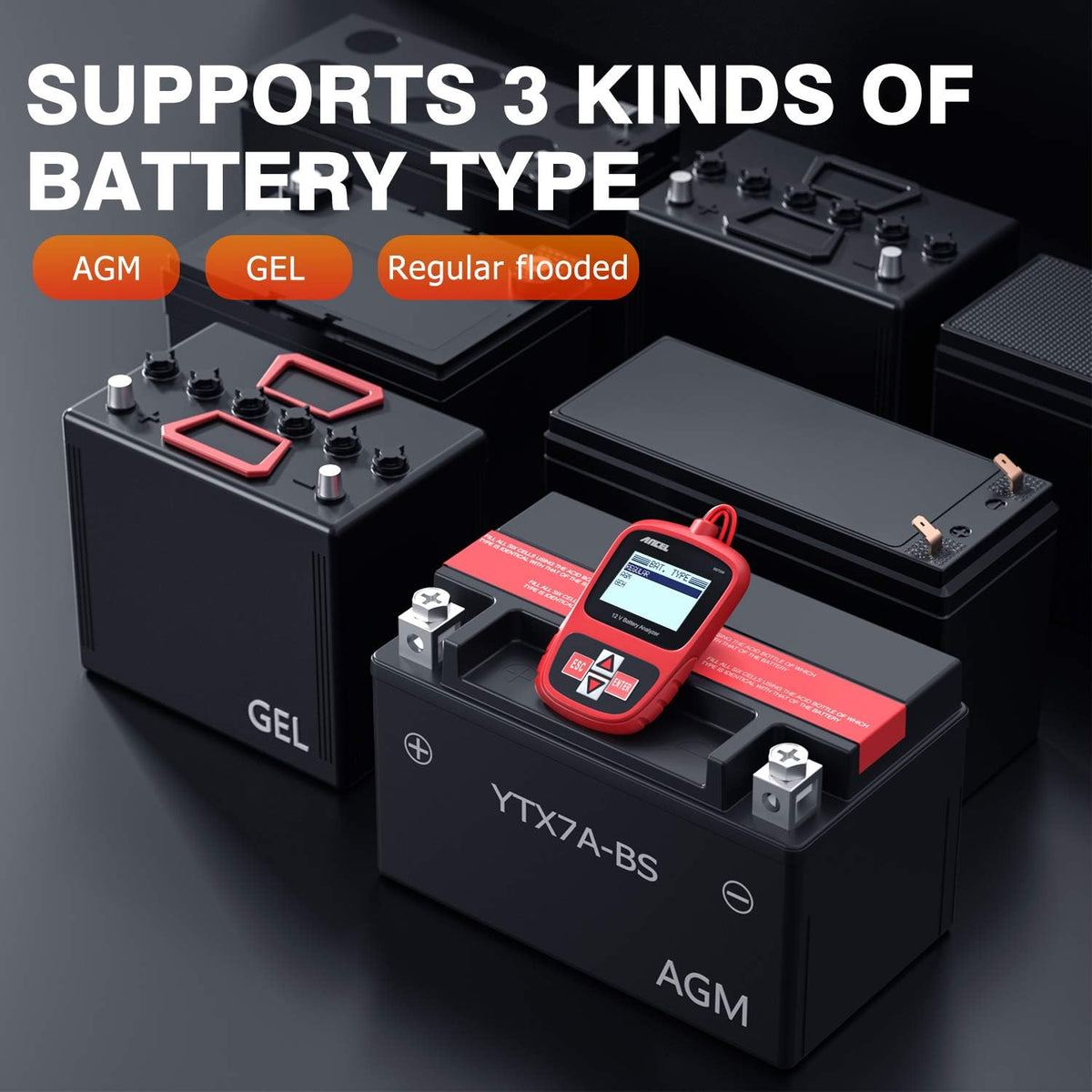 12V Car Battery Tester Y3035