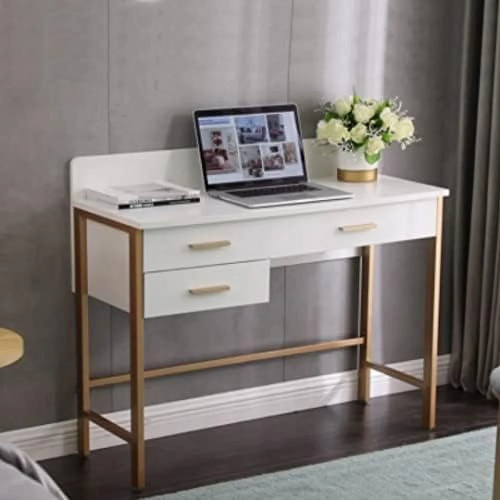 Makeup Vanity Desk with Drawers and Cabinet P6492