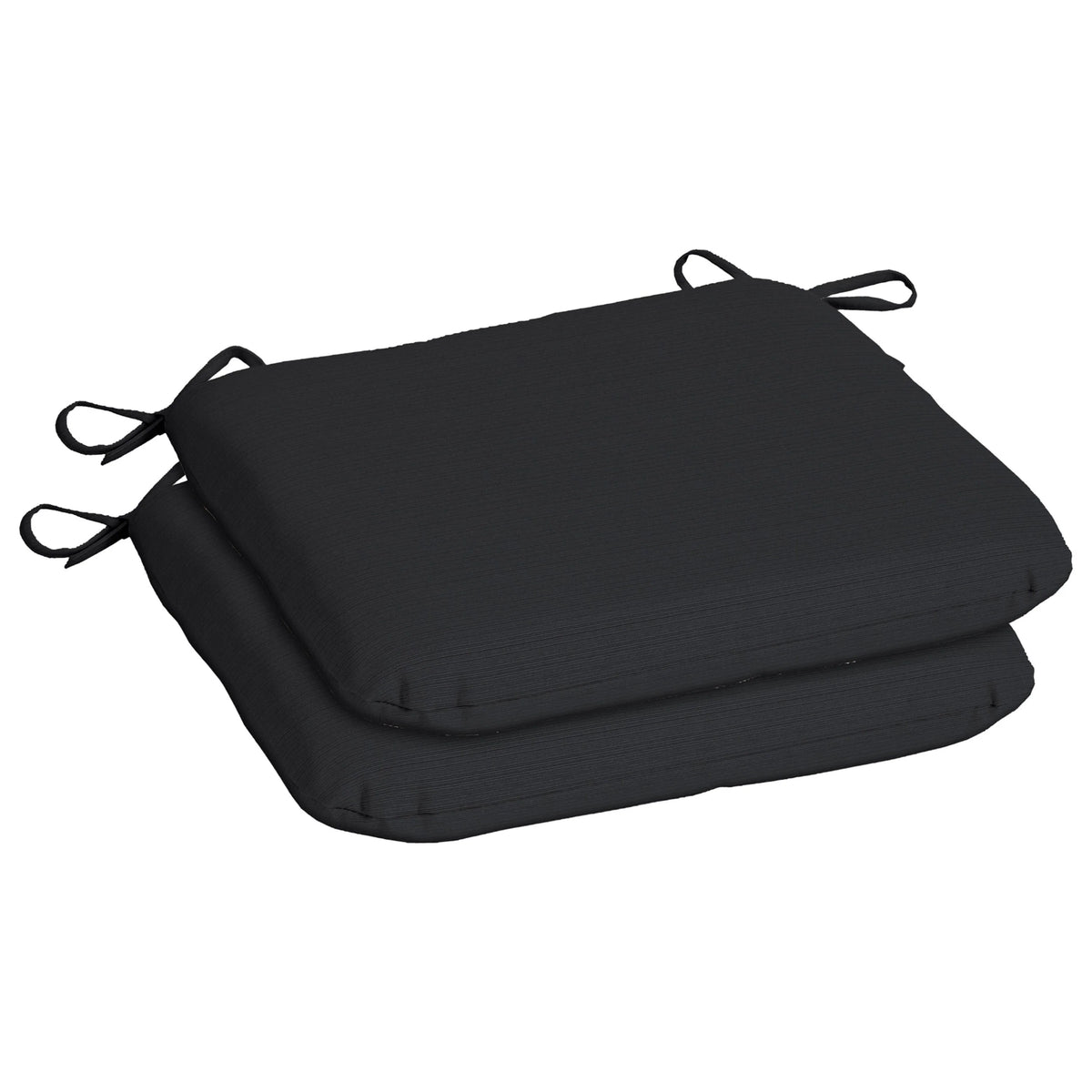 Navy Blue Rectangle Outdoor Seat Pad 2 Pack U377918