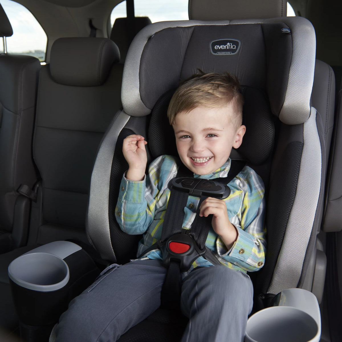 Granite Gray Booster Car Seat P41884