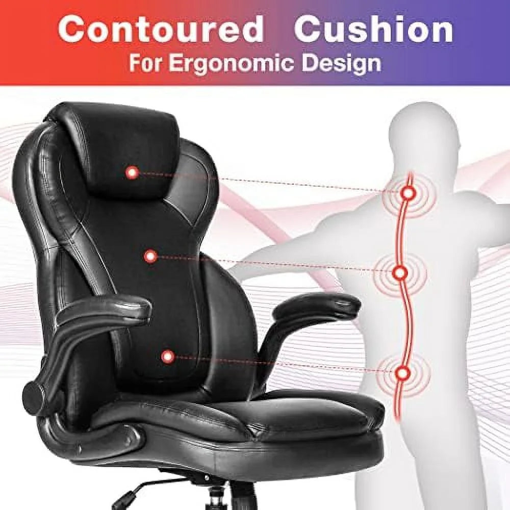 Big and Tall Fabric Office Chair 400lbs Heavy Duty Executive Desk Chair Z356909