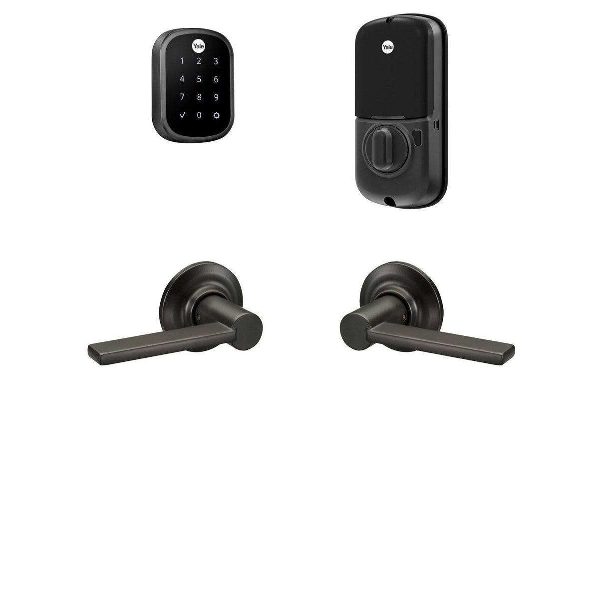 Key-Free Touchscreen Lock in Black R937