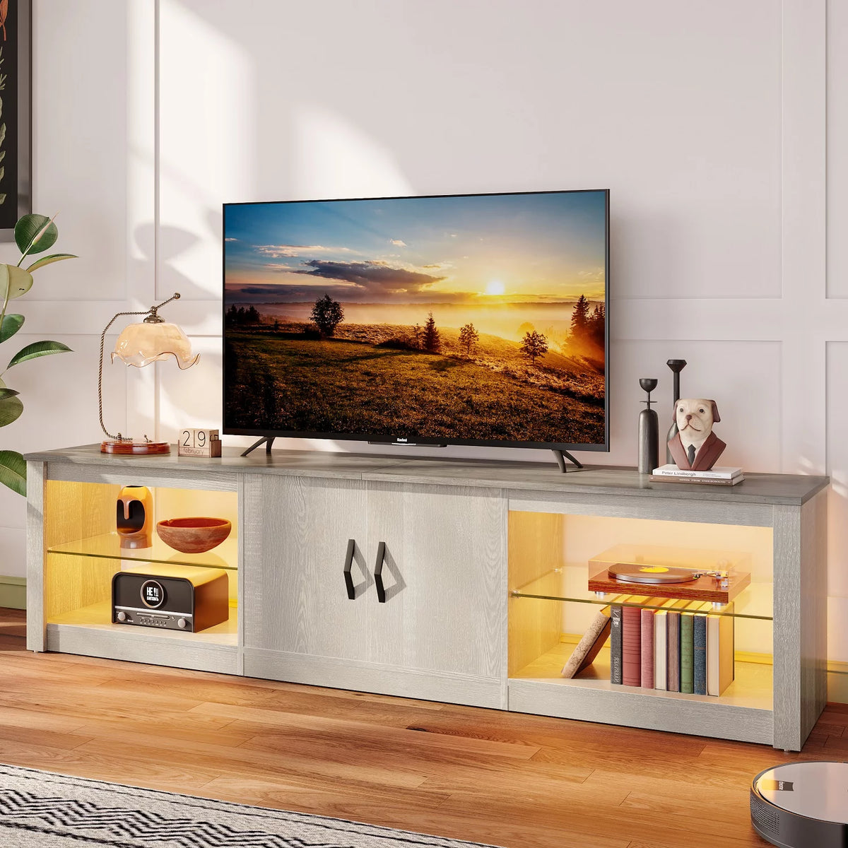 Wash Grey TV Stand O203892