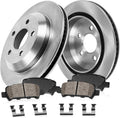 315.6 mm 5 Lug Brake Rotors + Ceramic Pads + Hardware V252