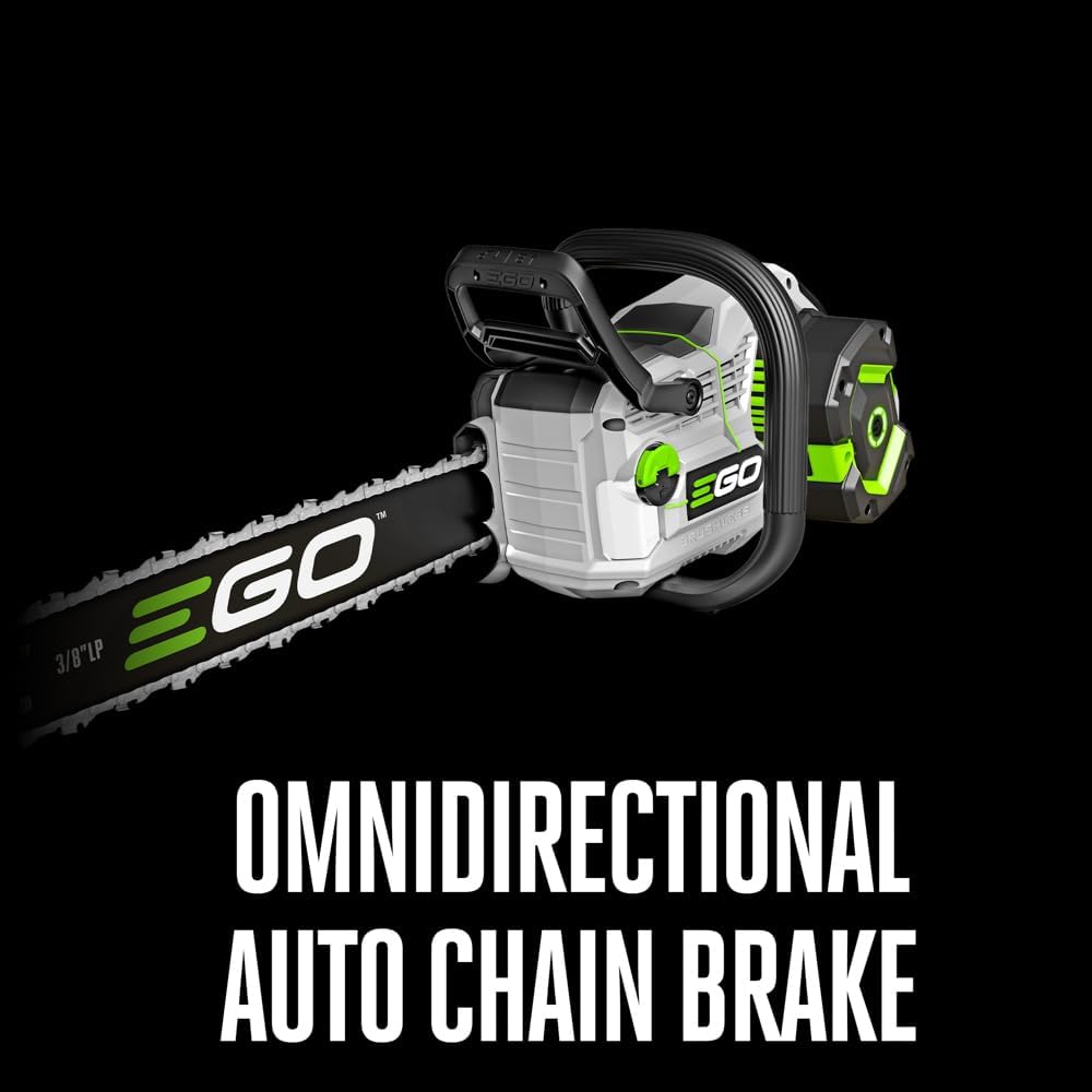56-Volt Lithium-ion Cordless Chainsaw with 6Ah Battery S9371