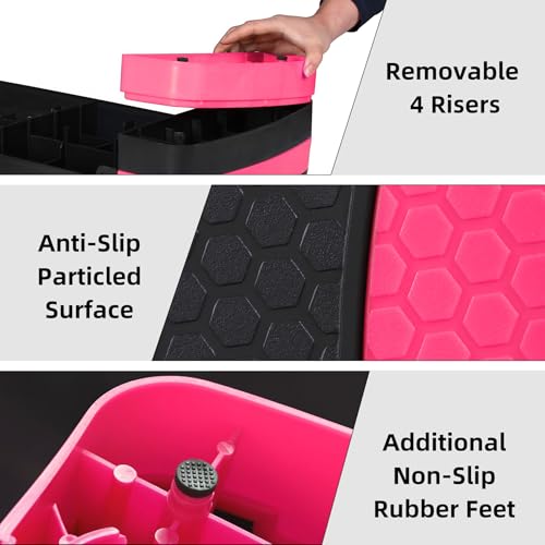 Adjustable Aerobic Step Platform with Risers C4577