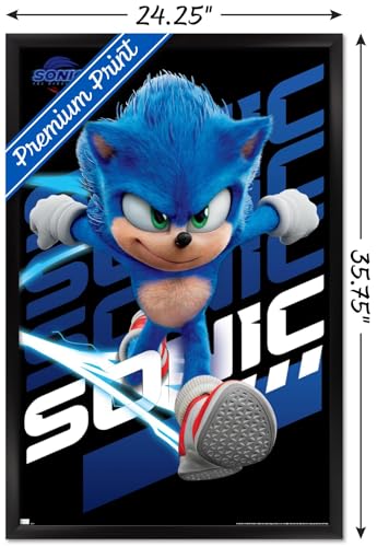 Sonic Wall Poster 22.37" x 34.00" Unframed A153826