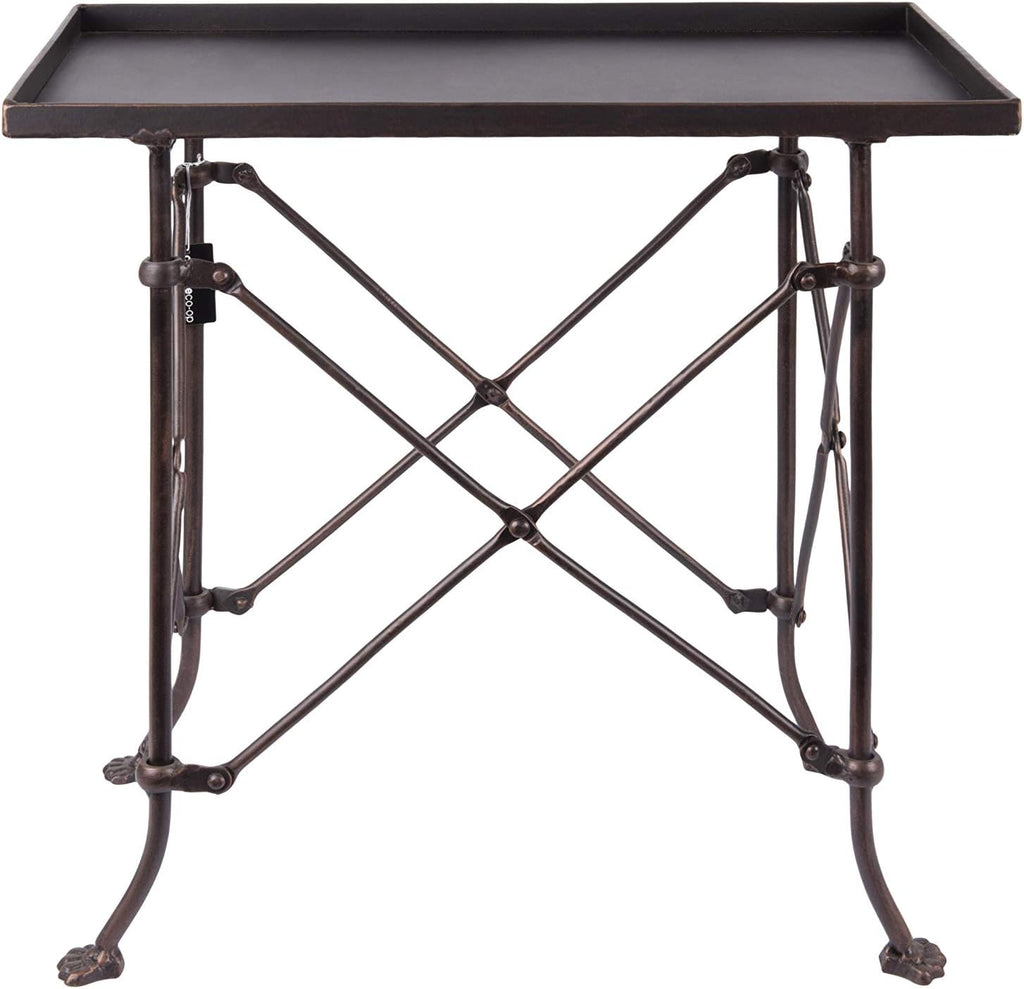 Gold Metal Rectangle Table T6110