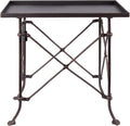 Gold Metal Rectangle Table T6110