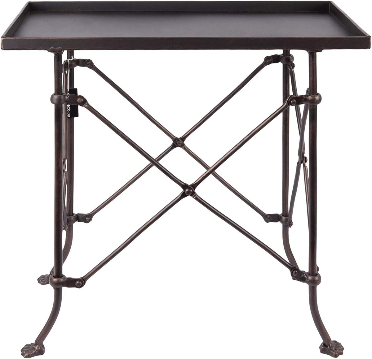 Gold Metal Rectangle Table T6110