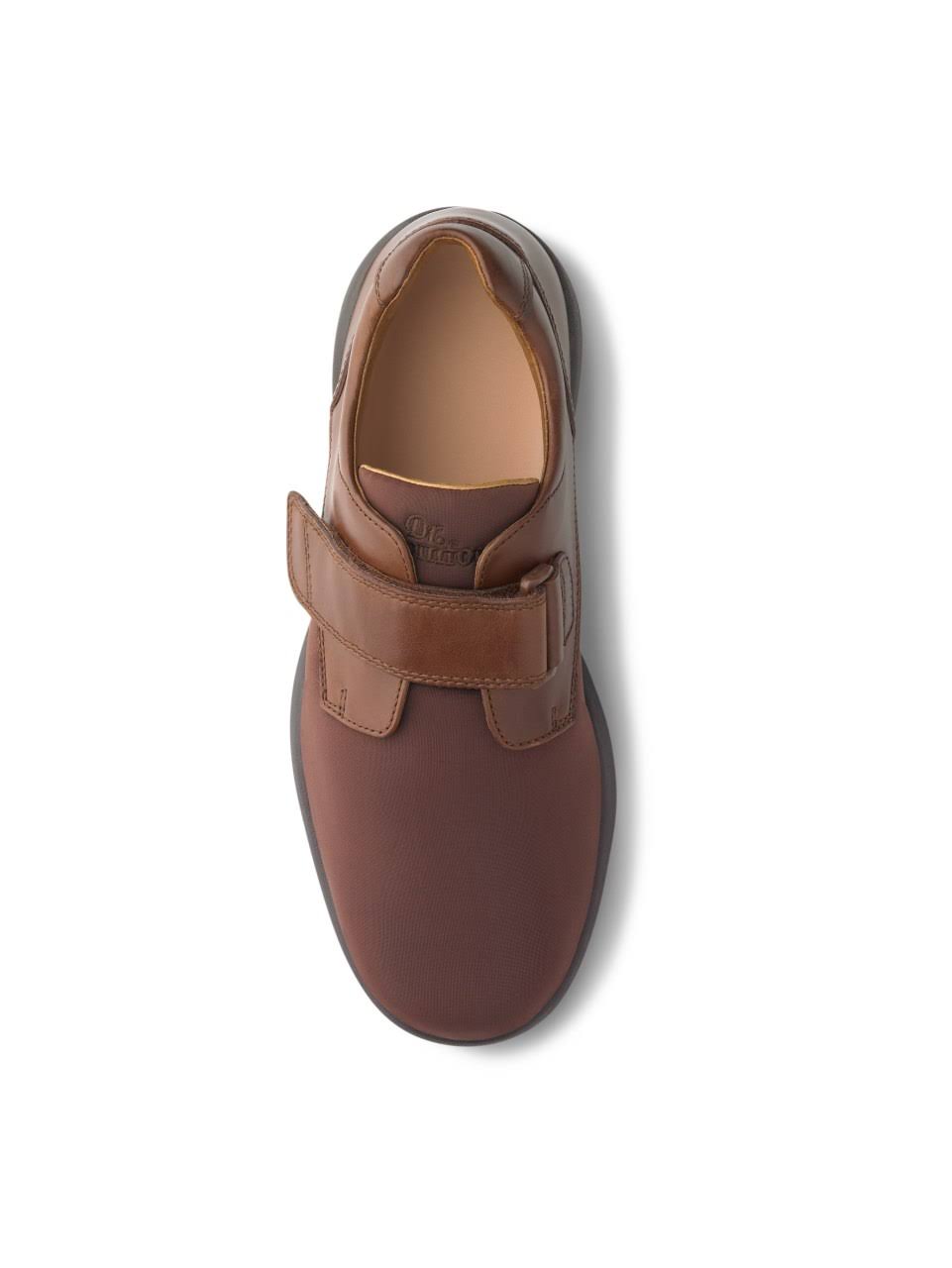 Brown X-Wide Velcro Casual Shoe P945