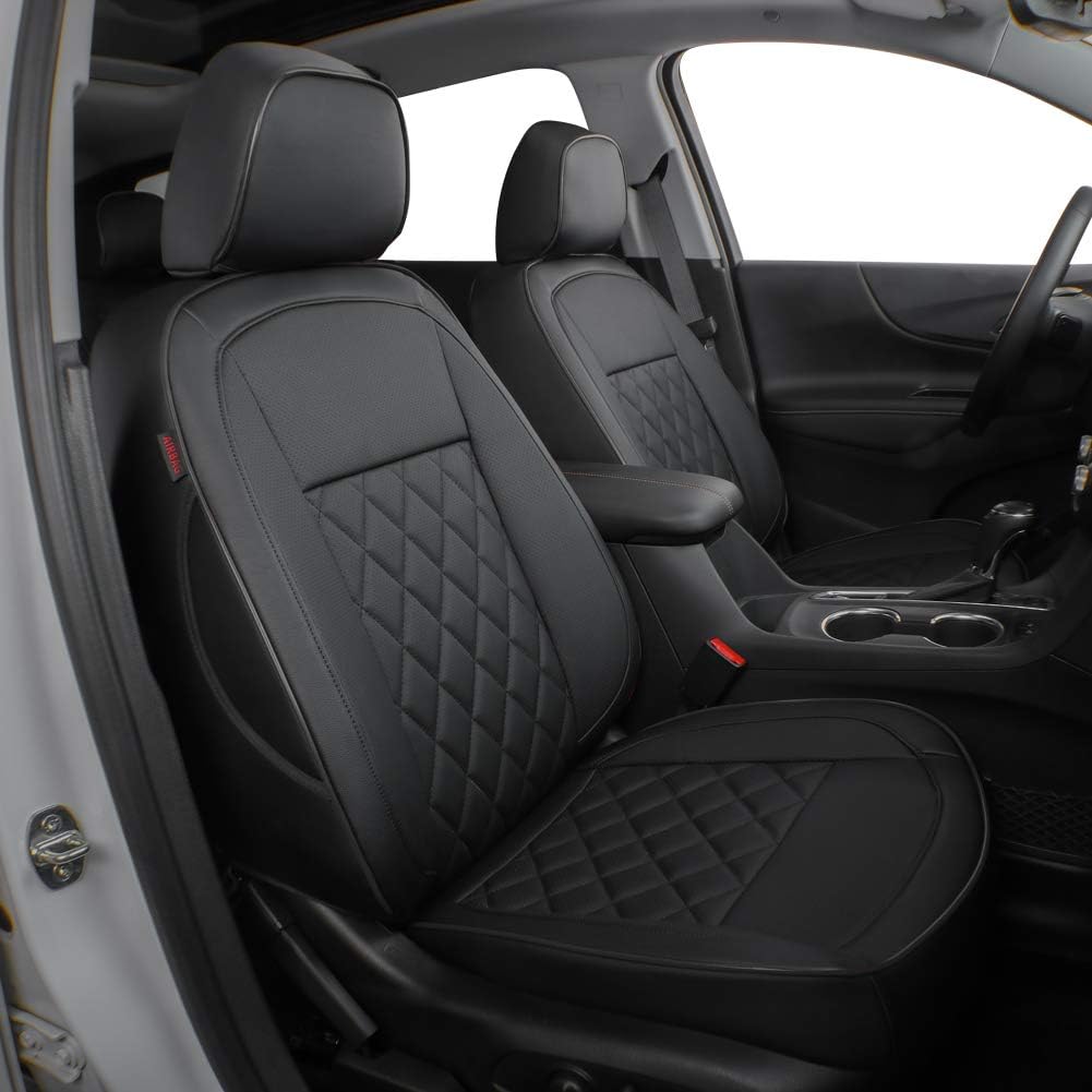 Custom Car Seat Covers Neoprene Black Pack of 2 E82499