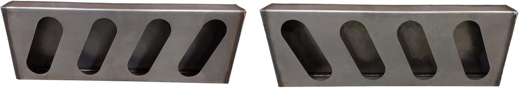 Triple Oval Slanted Steel Light Box (1 pair) D5769