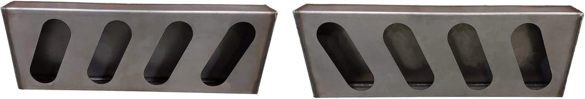 Triple Oval Slanted Steel Light Box (1 pair) D5769