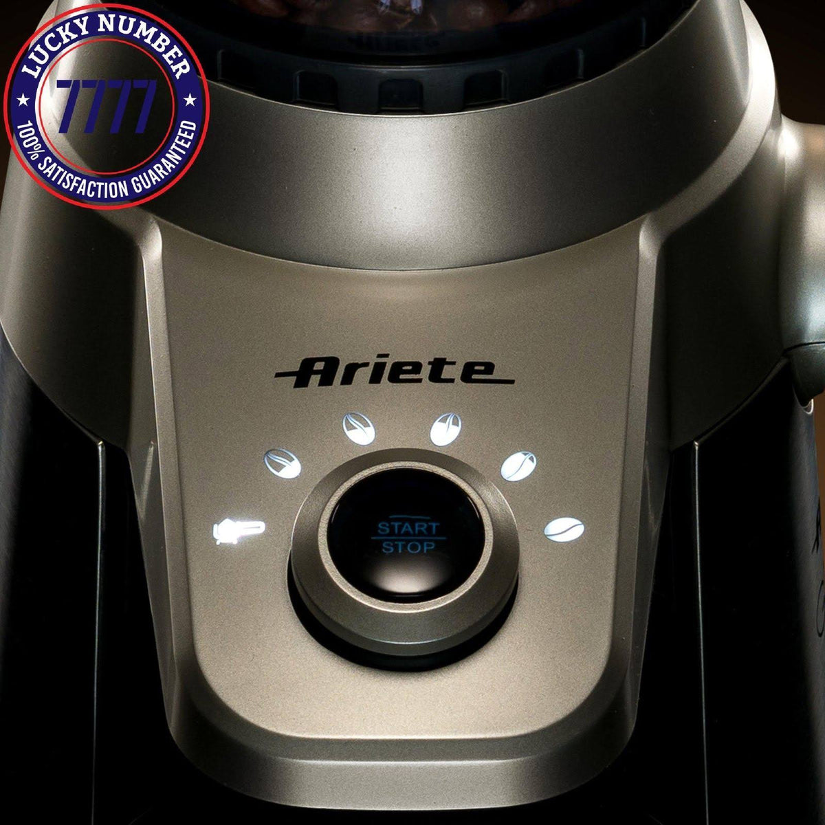 Conical Burr Electric Coffee Grinder Stainless Steel T7750