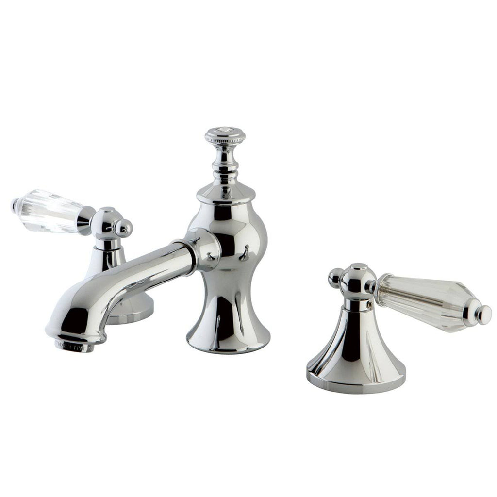 Oil Rubbed Bronze Widespread Lavatory Faucet with Brass Pop-Up D588732