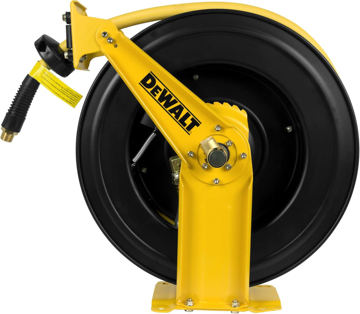 Double Arm Hose Reel with 1/2" x 50' Premium Rubber Hose M44086