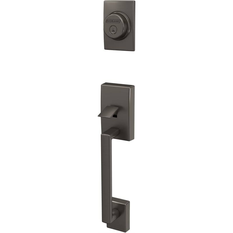 Black One-Sided Dummy Handleset Q2664