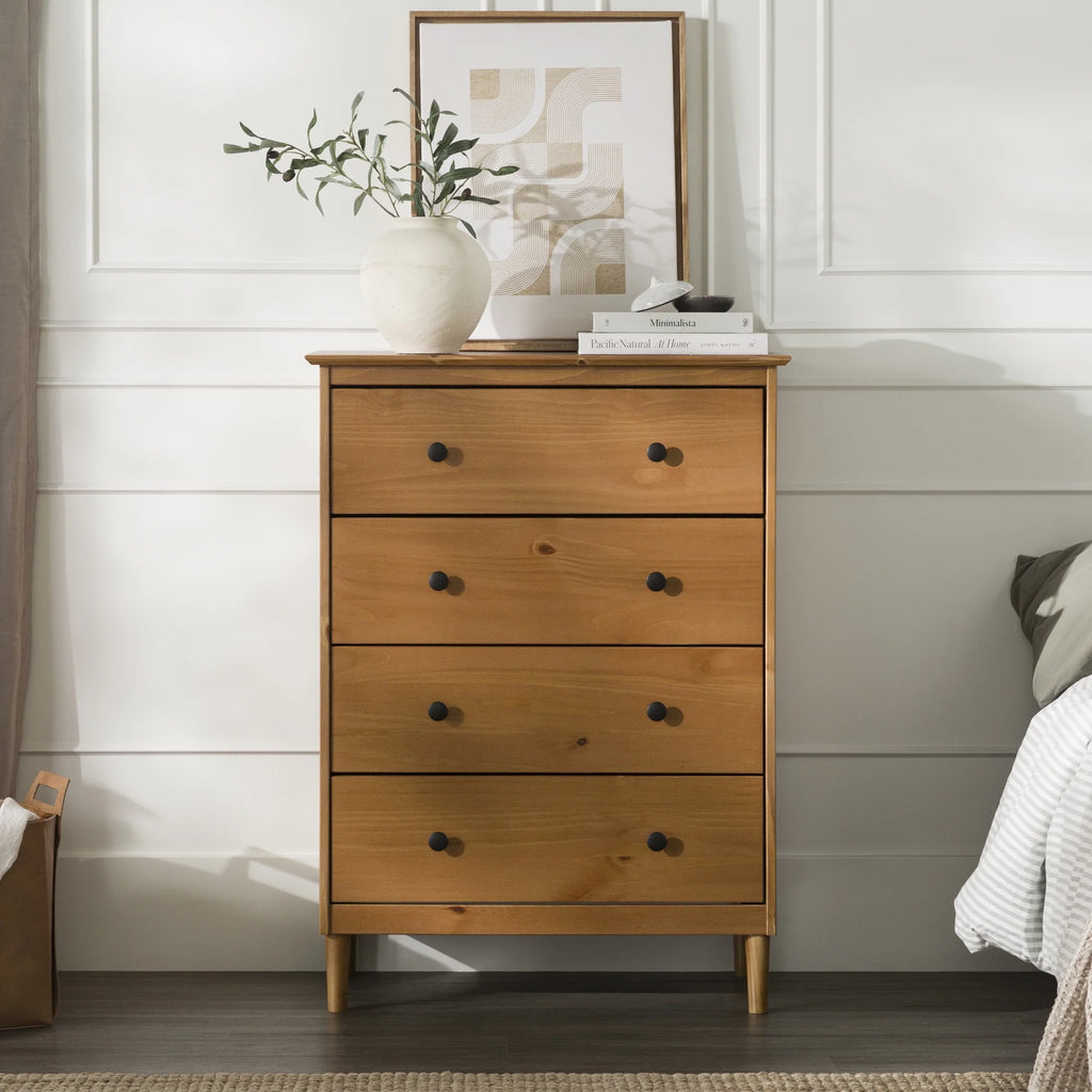 4 Drawer Solid Wood Dresser P181024