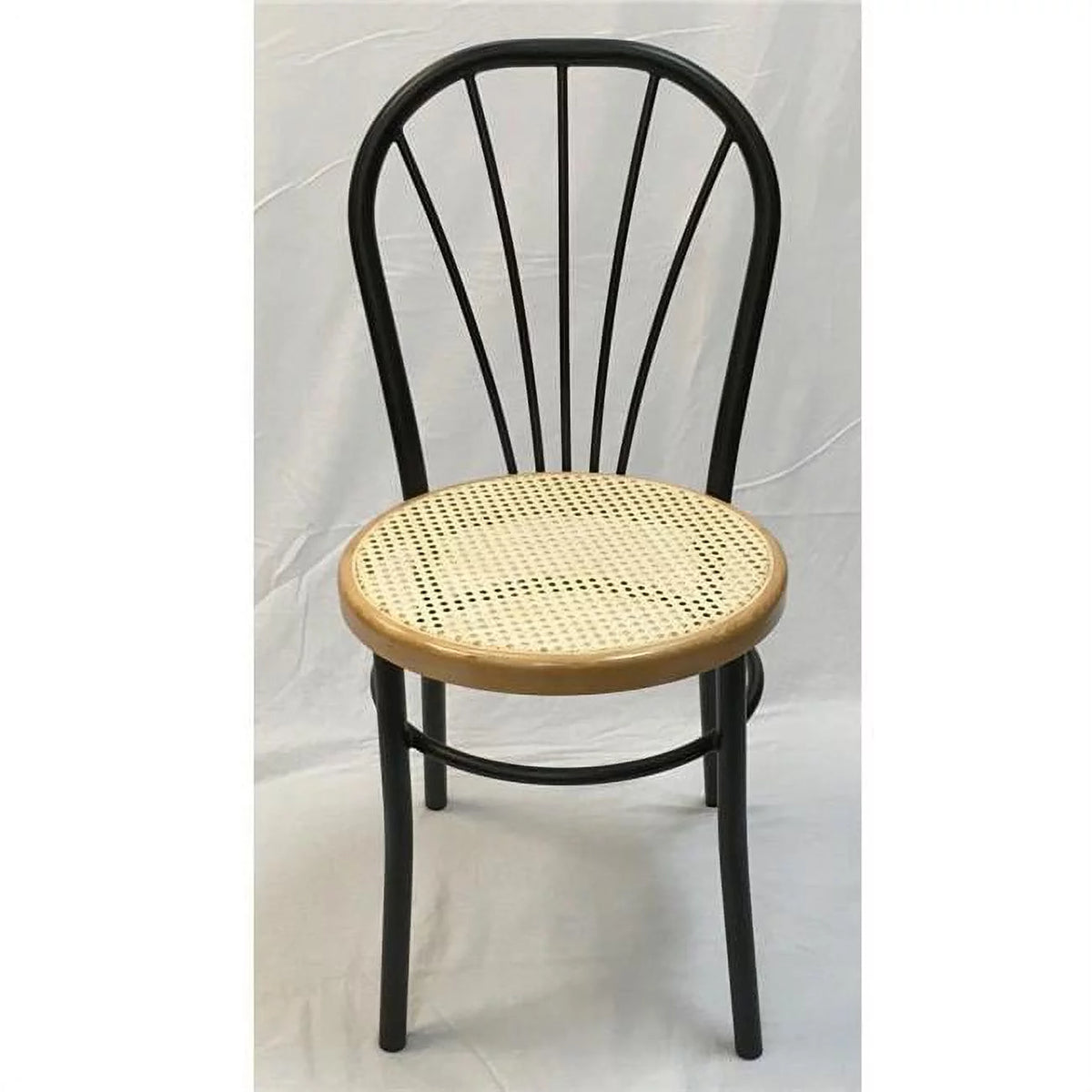 Black Cane Seat Side Chair W7942